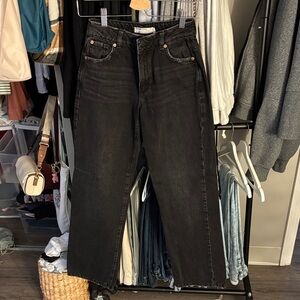 Garage Black Straight Leg Women's Jeans